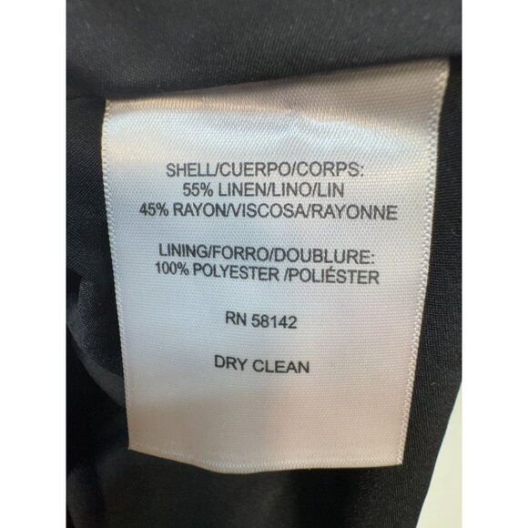 Maggy London Womens Buckle Halter Midi Dress Size 12 Black Floral Couture NWT - Picture 5 of 16